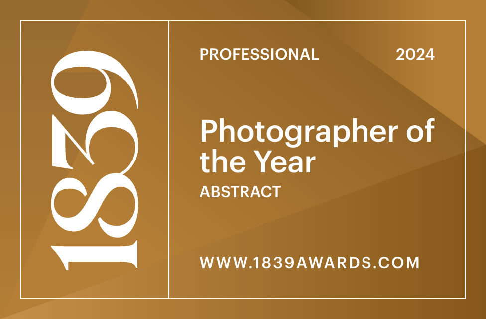 Winner 1839 Awards Photographer of the Year - Abstract