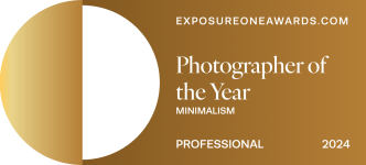 Winner Exposure One Awards 2024 Photographer of the Year - Minimalism